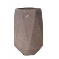 Vaso Rosa Craquelado   Vaso Rosa Craquelado